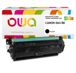 Toner remanufacturé OWA - standard - Noir - pour CANON 064K