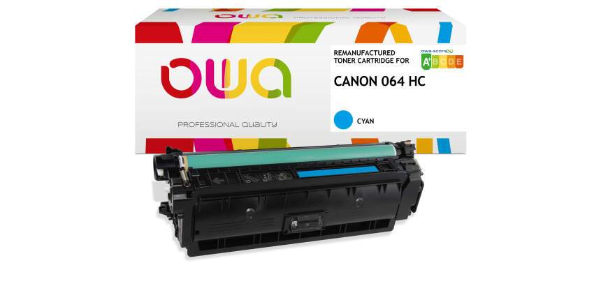 Toner remanufacturé OWA - haute capacité - pour CANON 064HC
