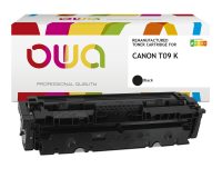 Toner remanufacturé OWA - haute capacité - Noir - pour CANON T09 BK