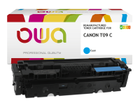 Toner remanufacturé OWA - haute capacité - pour CANON T09 C