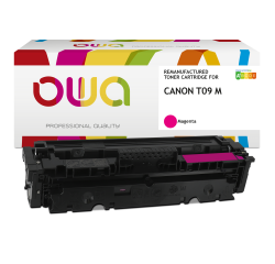 Toner remanufacturé OWA - haute capacité - pour CANON T09 C