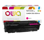 Toner remanufacturé OWA - haute capacité - pour CANON 055 H