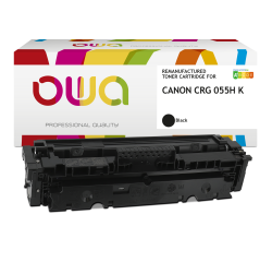 NL_Toner remanufacturé OWA - haute capacité - Black - pour CANON 055 H