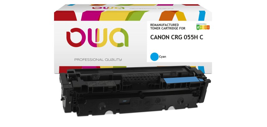 Toner gereviseerd OWA - hoge capaciteit - voor CANON 055 H