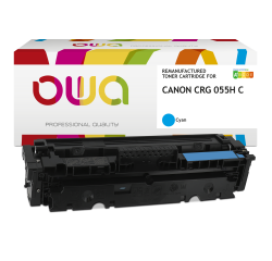 Toner gereviseerd OWA - hoge capaciteit - voor CANON 055 H
