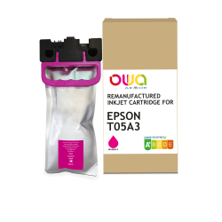 Cartouche d'encre remanufacturée OWA - standard - Magenta - pour EPSON C13T05A300