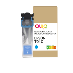 EN_Cartouche d'encre remanufacturée OWA - standard - Cyan - pour EPSON C13T01C200