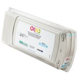 Cartouche d'encre traceur remanufacturée OWA - standard - Cyan Clair - pour HP 91