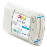 Cartouche d'encre traceur remanufacturée OWA - standard - Cyan - pour HP 761