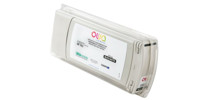 OWA Remanufactured Plotter Ink Cartridge - Standard - Matte Black - for HP 765