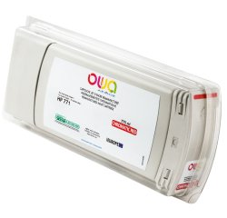 DE_Cartouche d'encre traceur remanufacturée OWA - standard - Rouge - pour HP 771C