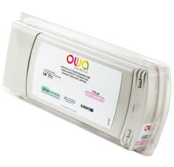 DE_Cartouche d'encre traceur remanufacturée OWA - standard - Magenta Clair - pour HP 771C