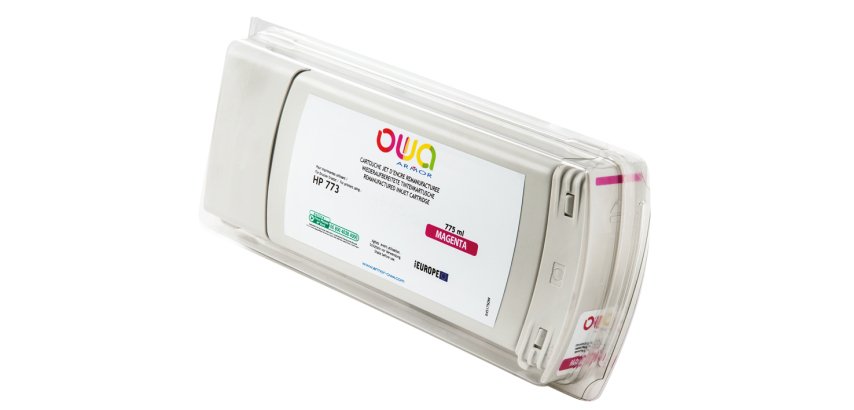 Ink cartridge remanufactured OWA - standard - Magenta - for HP 773C