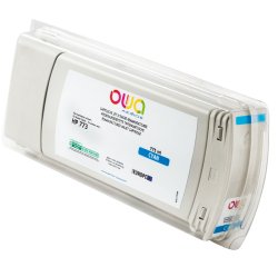 DE_Cartouche d'encre traceur remanufacturée OWA - standard - Cyan - pour HP 773C