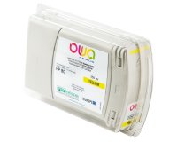 Cartouche d'encre traceur remanufacturée OWA - standard - Jaune - pour HP 80