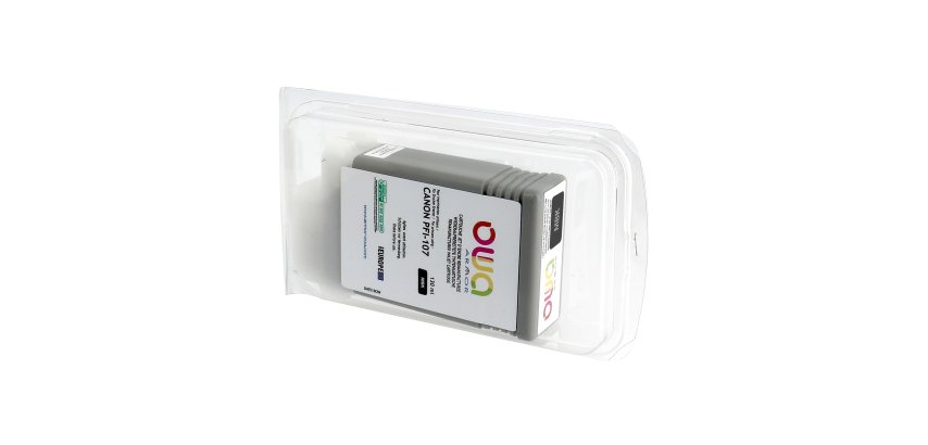 Cartouche d'encre traceur remanufacturée OWA - standard - Noir Mat - pour CANON PFI-107 MBK