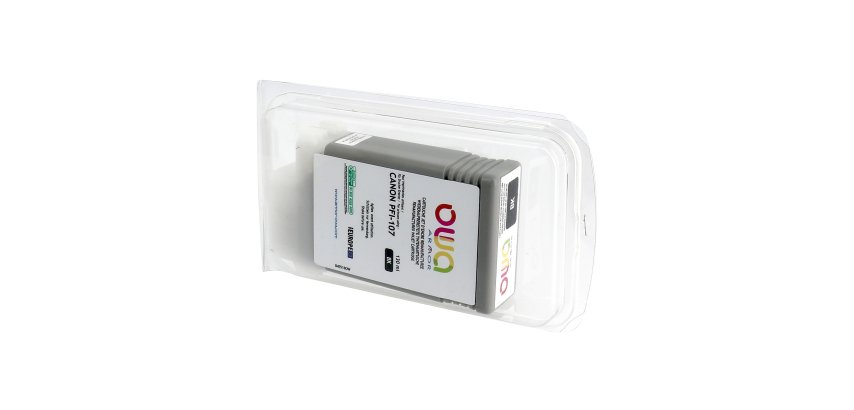 Cartouche d'encre traceur remanufacturée OWA - standard - Noir - pour CANON PFI-107 BK