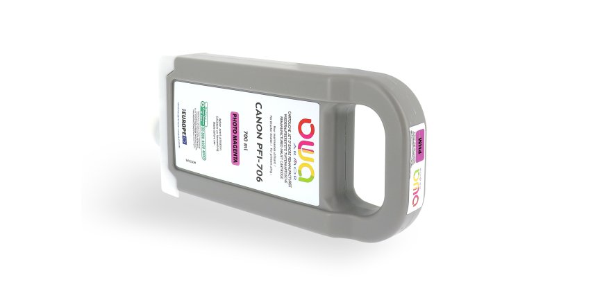 Ink cartridge remanufactured OWA - standard - Light Magenta - for CANON PFI-706 PM