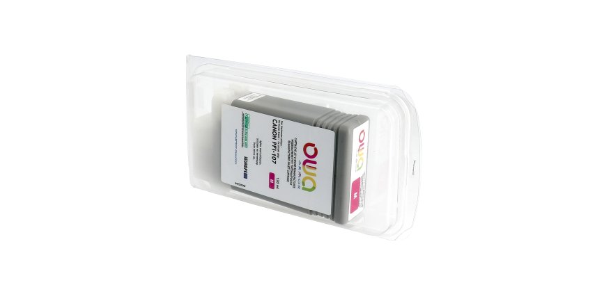 Cartouche d'encre traceur remanufacturée OWA - standard - Magenta - pour CANON PFI-107 M