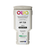 Cartouche d'encre traceur remanufacturée OWA - standard - Noir Mat - pour HP 728