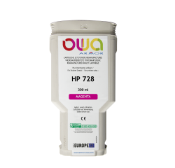 DE_Cartouche d'encre traceur remanufacturée OWA - standard - Magenta - pour HP 728
