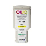 Cartouche d'encre traceur remanufacturée OWA - standard - Jaune - pour HP 728
