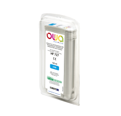 DE_Cartouche d'encre traceur remanufacturée OWA - standard - Cyan - pour HP 727