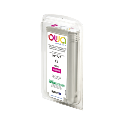 EN_Cartouche d'encre traceur remanufacturée OWA - standard - Magenta - pour HP 727