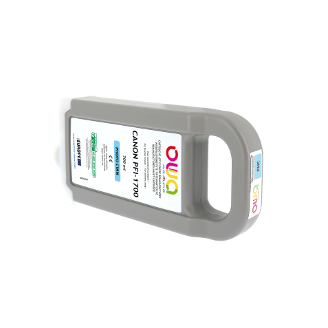 Cartouche d'encre traceur remanufacturée OWA - standard - Cyan Light - pour CANON PFI-1700 PC