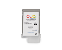 DE_Cartouche d'encre traceur remanufacturée OWA - standard - Noir - pour CANON PFI-120 BK