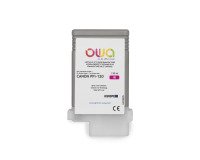 Cartouche d'encre traceur remanufacturée OWA - standard - Magenta - pour CANON PFI-120 M