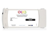 EN_Cartouche d'encre traceur remanufacturée OWA - standard - Noir - pour HP 831C