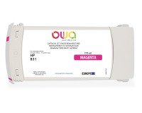 EN_Cartouche d'encre traceur remanufacturée OWA - standard - Magenta - pour HP 831C