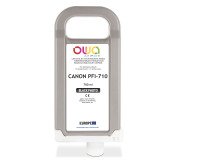 EN_Cartouche d'encre traceur remanufacturable OWA - standard - Noir Photo - pour CANON PFI-710 BK