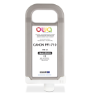 Cartouche d'encre traceur remanufacturable OWA - standard - Noir Photo - pour CANON PFI-710 BK