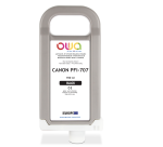 Cartouche d'encre traceur remanufacturable OWA - standard - Noir - pour CANON PFI-707 BK