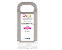 Cartouche d'encre traceur remanufacturable OWA - standard - Magenta - pour CANON PFI-707 M