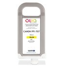 Cartouche d'encre traceur remanufacturable OWA - standard - Jaune - pour CANON PFI-707 Y