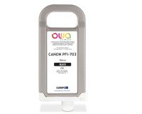 EN_Cartouche d'encre traceur remanufacturable OWA - standard - Noir - pour CANON PFI-703 BK