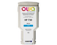 <article>Remanufacturierte Tintenpatrone OWA - Standard - Cyan - für HP 730</article>