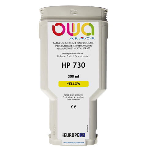 Armor OWA B45710OW cartucho de tinta 1 pieza(s) Compatible Alto rendimiento (XL) Amarillo