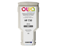 DE_Cartouche d'encre traceur remanufacturée OWA - haute capacité - Gris - pour HP 730