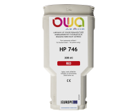 EN_Cartouche d'encre traceur remanufacturée OWA - standard - Rouge - pour HP 746