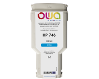 EN_Cartouche d'encre traceur remanufacturée OWA - standard - Cyan - pour HP 746