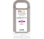 Cartouche d'encre traceur remanufacturable OWA - standard - Magenta - pour CANON PFI-711 M