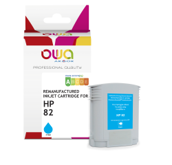 Traceerinktcartridge gereviseerd OWA - standaard - Cyaan - voor HP 82