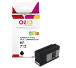 Cartouche d'encre traceur remanufacturée OWA - standard - Noir - pour HP 712