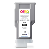 EN_Cartouche d'encre traceur remanufacturée OWA - standard - Noir Mat - pour CANON PFI-320 MBK