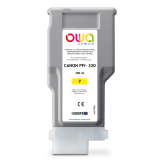 EN_Cartouche d'encre traceur remanufacturée OWA - standard - Jaune - pour CANON PFI-320 Y