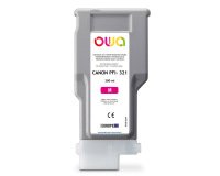 De_cartouche d'encre traceur remanufacturée owa - standard - magenta - pour canon pfi-321 m